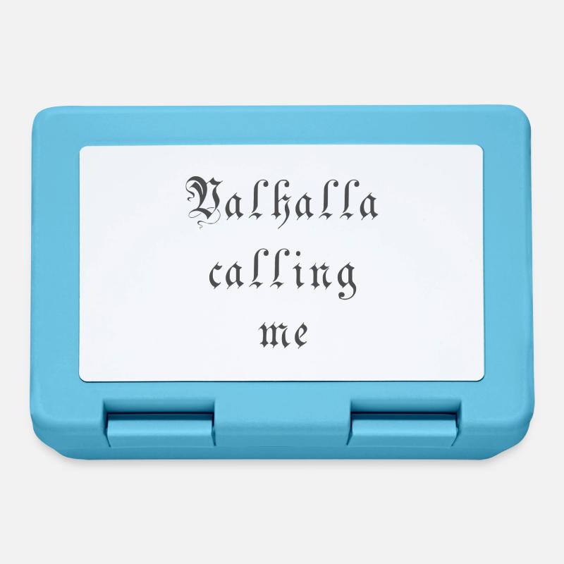 Valhalla calling me - Lunchbox - sapphire blue