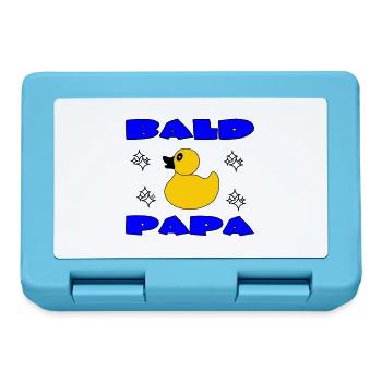 BALD PAPA - Lunchbox - sapphire blue - Front