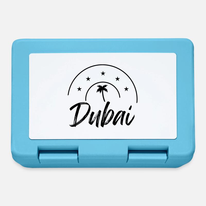 Dubaï - Boîte à goûter - bleu saphir