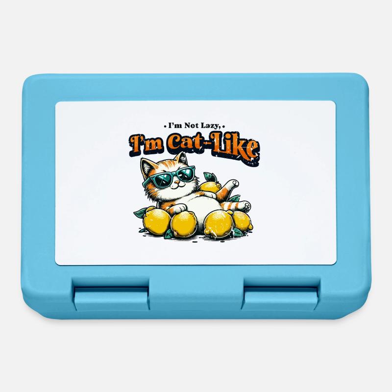 I’m Cat-Like - Lunchbox - sapphire blue