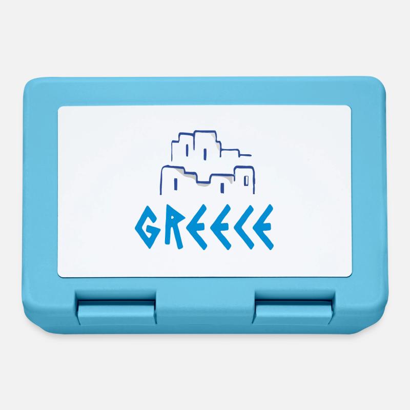 Grèce - Boîte à goûter - bleu saphir