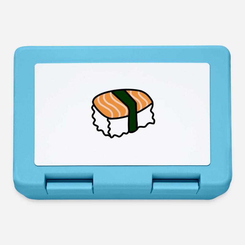 Sushi - Boîte à goûter - bleu saphir