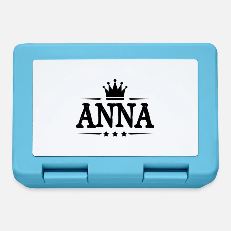 Anna - Brotdose - Saphirblau