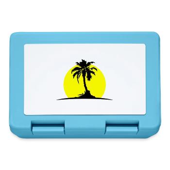 Soleil de Palm Island - Boîte à goûter - bleu saphir - Devant