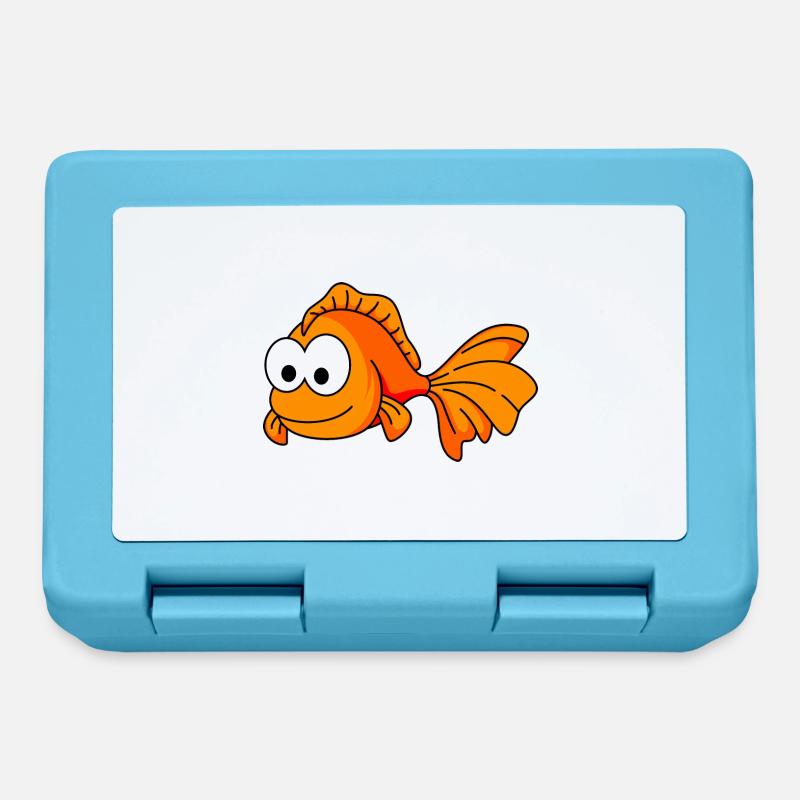 Goldfish Comic Animal - Boîte à goûter - bleu saphir