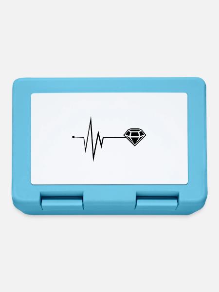 Diamant Icon Puls - Brotdose - Saphirblau