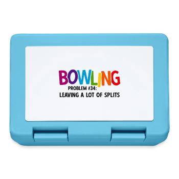 Bowling - Brotdose - Saphirblau - Vorne