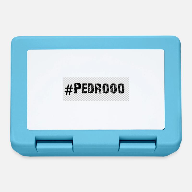 Pedroooo - Boîte à goûter - bleu saphir