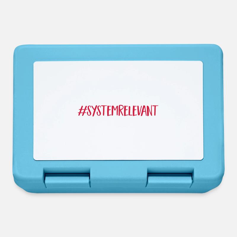 systemrelevant - Brotdose - Saphirblau