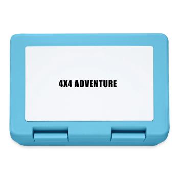 4x4 Adventure - Brotdose - Saphirblau - Vorne