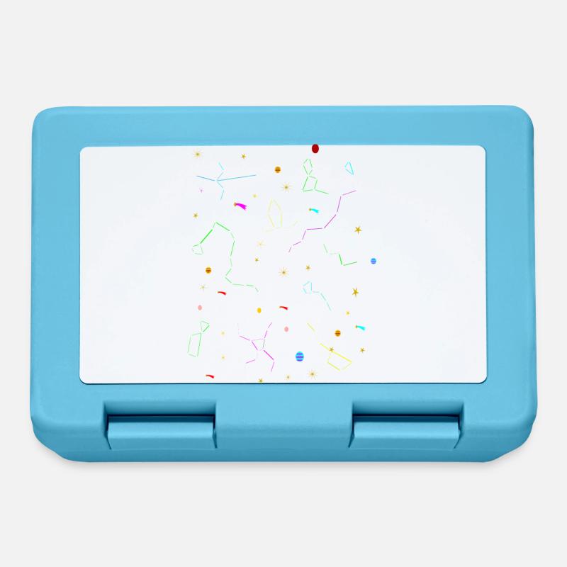 constellations - Lunchbox - sapphire blue