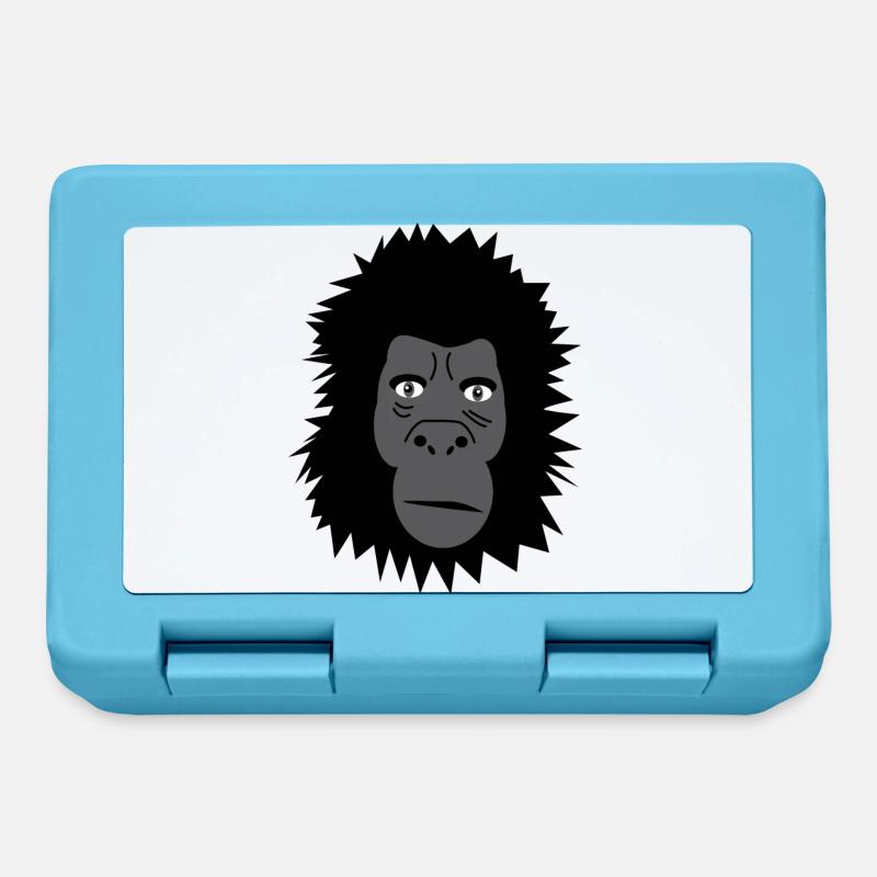 Gorilla - Boîte à goûter - bleu saphir