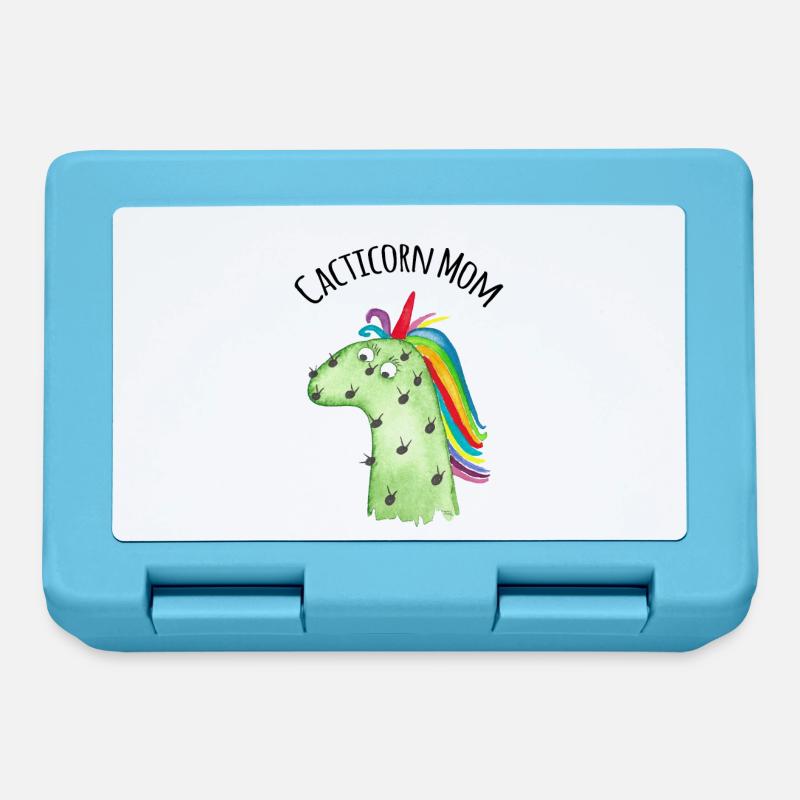 Cacticorn Mom - Brotdose - Saphirblau