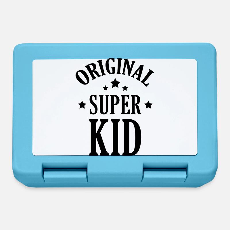 adolescent / enfant / ado / adolescente - Boîte à goûter - bleu saphir
