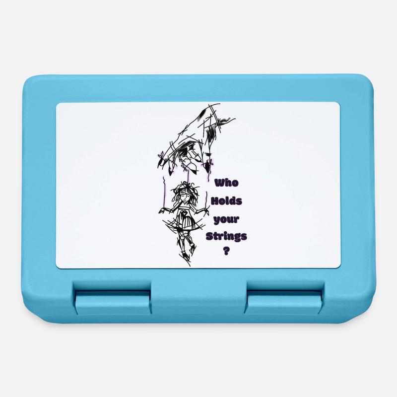 Puppet - Lunchbox - sapphire blue