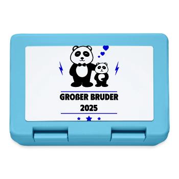 Großer Bruder 2025 - Brotdose - Saphirblau - Vorne
