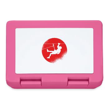 Klettern Bouldern - Brotdose - Pink - Vorne