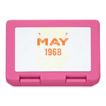 Birthday May 1968 - May 1968 - Lunchbox - pink - Front