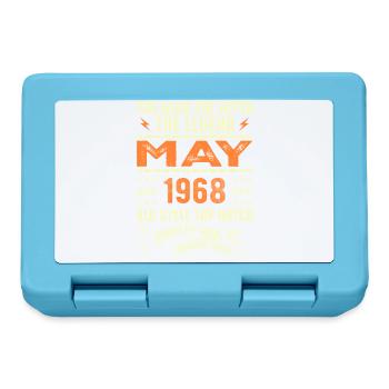 Birthday May 1968 - May 1968 - Lunchbox - sapphire blue - Front