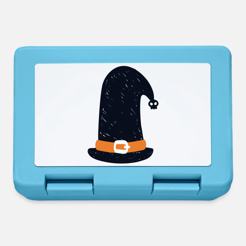 chapeau de sorcière - Boîte à goûter - bleu saphir