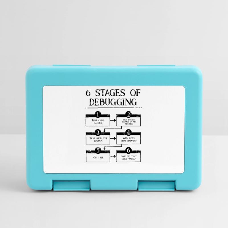 6 Stages Of Debugging Computer Programming Coding Lunchbox