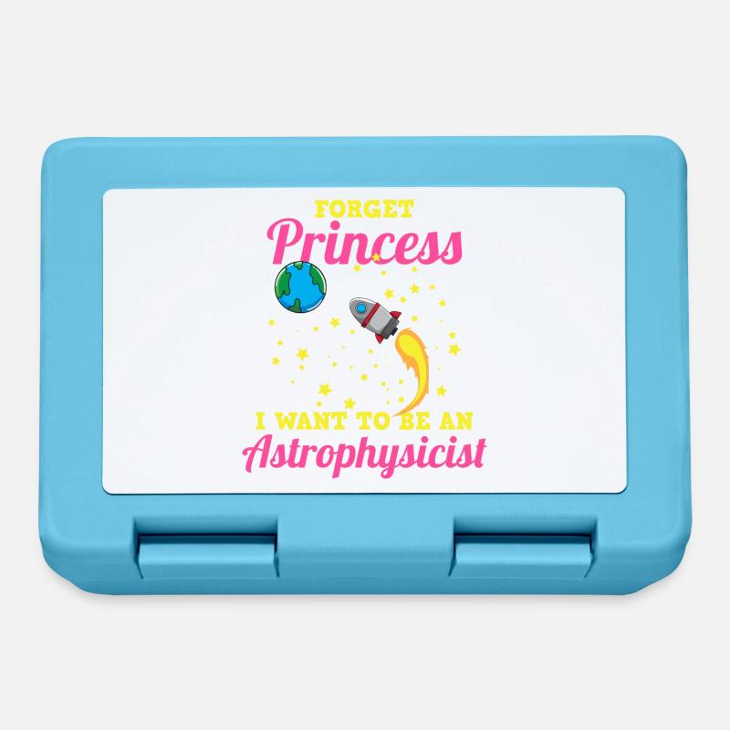 Astrophysics Student - Lunchbox - sapphire blue