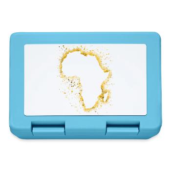 Afrika - Brotdose - Saphirblau - Vorne