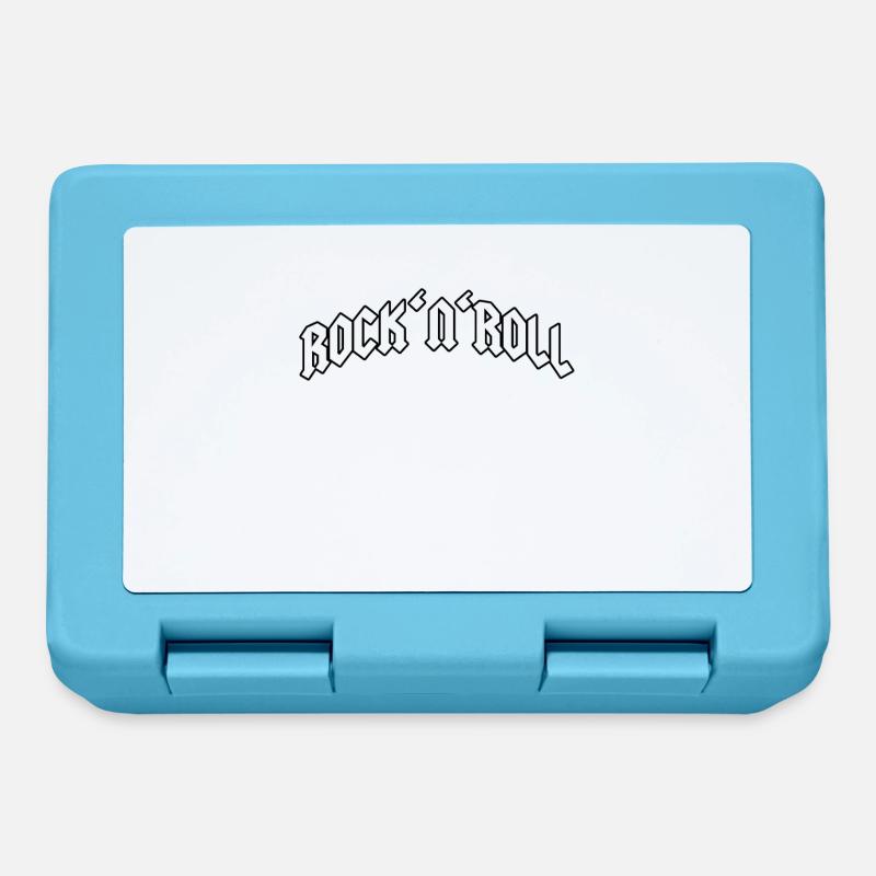 Rock and Roll - Boîte à goûter - bleu saphir