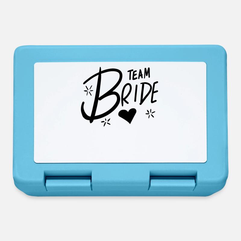 Team Bride - Brotdose - Saphirblau
