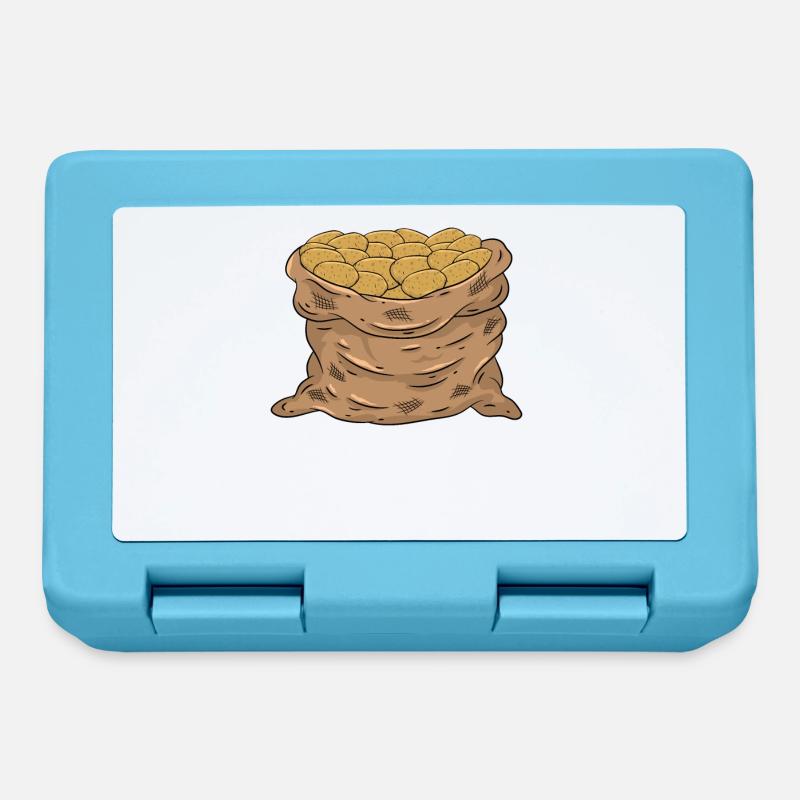 Potatoes - Lunchbox - sapphire blue