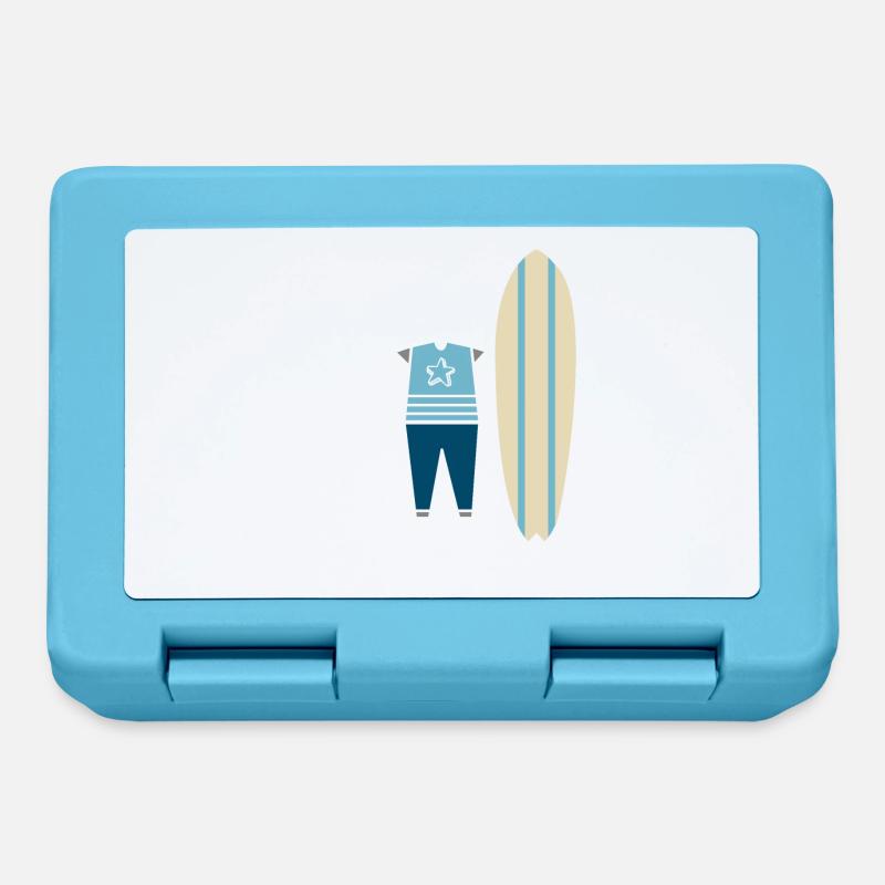Surf Surfer Surfer - Boîte à goûter - bleu saphir