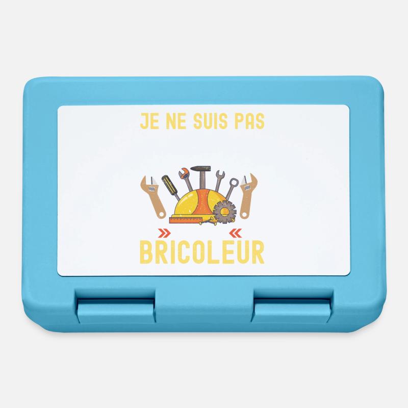 Bricoleur - Boîte à goûter - bleu saphir