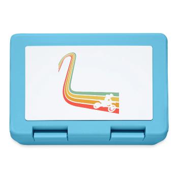 Motocross - Lunchbox - sapphire blue - Front