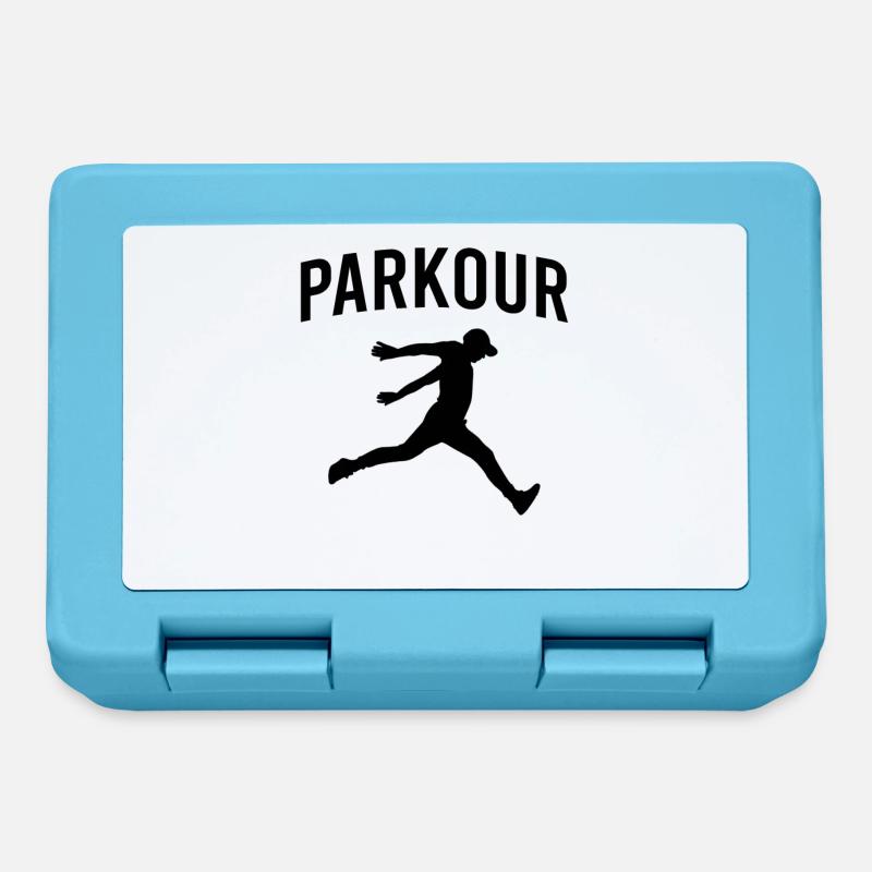 Parkour - Boîte à goûter - bleu saphir