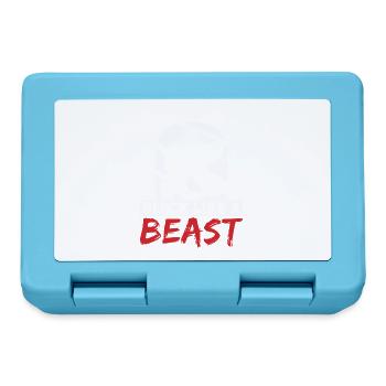 Drop Like A Butterfly Drop Like A Beast Ice Hockey - Lunchbox - sapphire blue - Front
