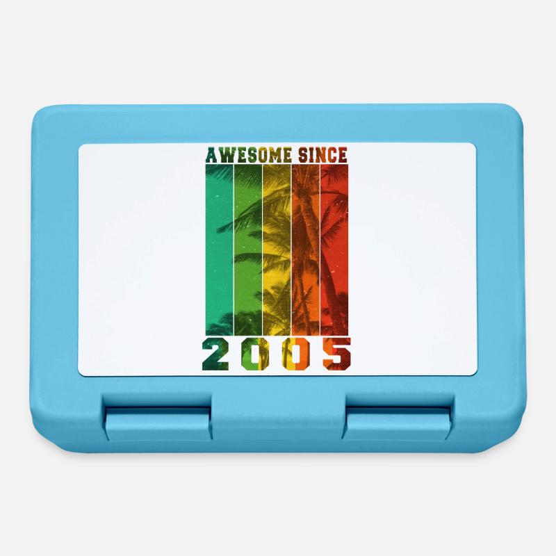 Awesome Since 2005 - Lunchbox - sapphire blue