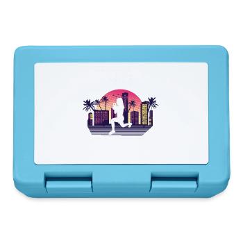 California Palms HIIT - Lunchbox - sapphire blue - Front