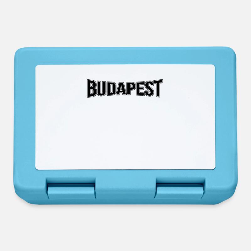 Budapest - Brotdose - Saphirblau
