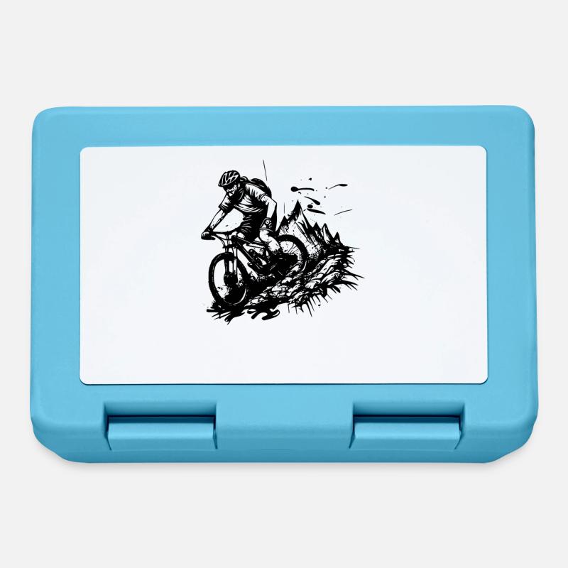 VTT - Boîte à goûter - bleu saphir
