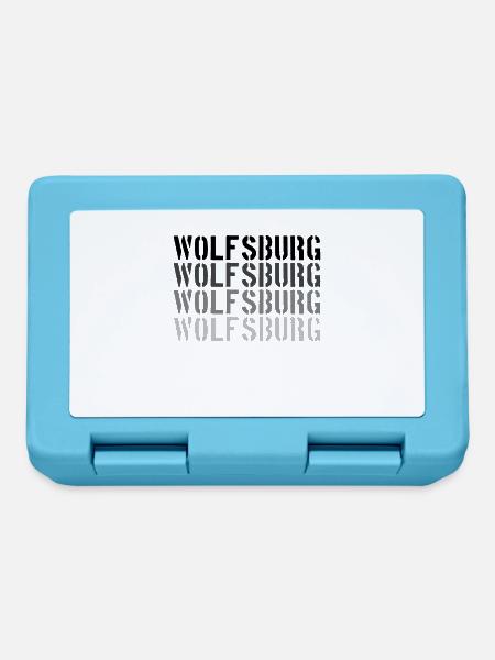 wolfsburg - Brotdose - Saphirblau