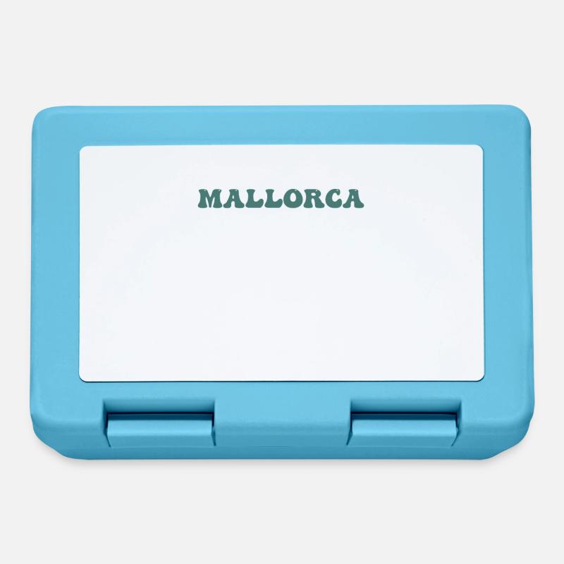 Mallorca - Brotdose - Saphirblau