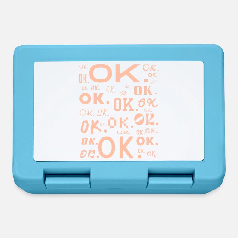 OK. - Brotdose - Saphirblau