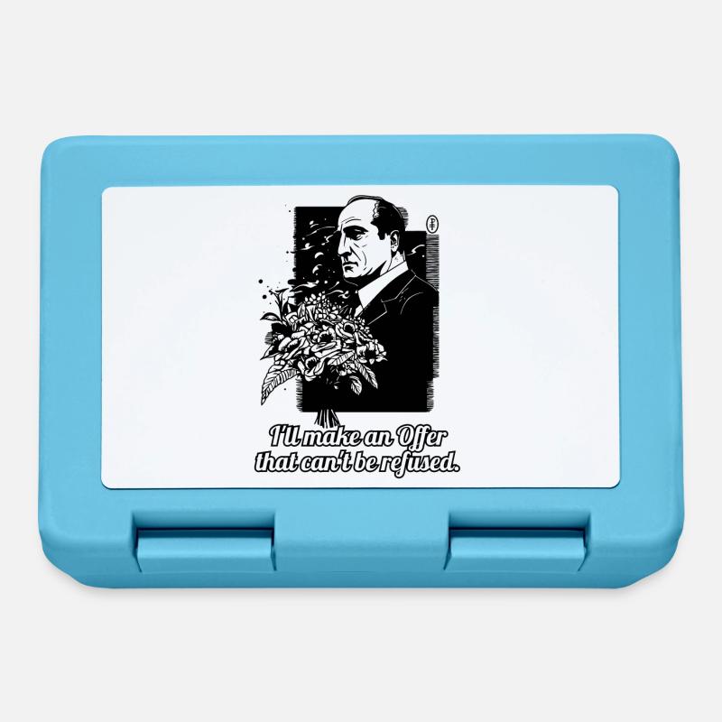 An offer that can't be refused - Lunchbox - sapphire blue