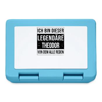 I'm this legendary for Theodor - Lunchbox - sapphire blue - Front