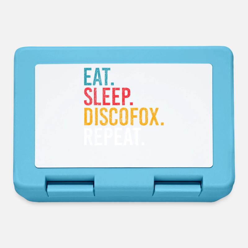 Eat Sleep Discofox Repeat for Dancers - Lunchbox - sapphire blue