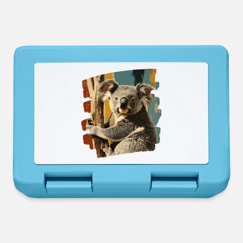 Koala - Brotdose - Saphirblau