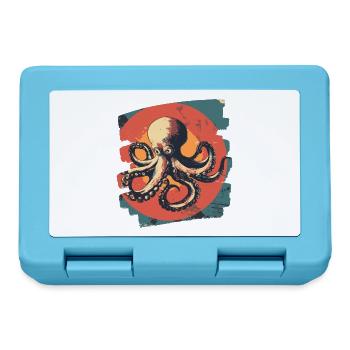 Octopus Octopus - Lunchbox - sapphire blue - Front