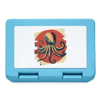 Octopus Octopus - Lunchbox - sapphire blue - Front