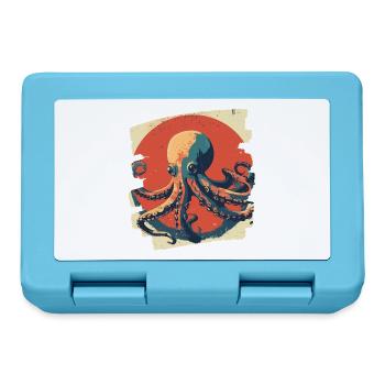 Octopus Octopus - Lunchbox - sapphire blue - Front