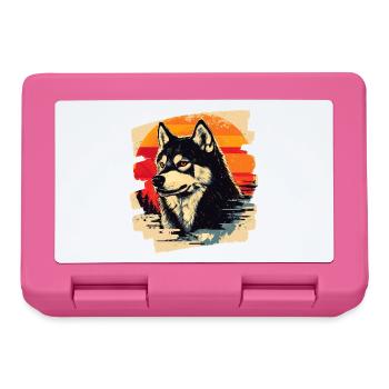 Husky - Lunchbox - pink - Front